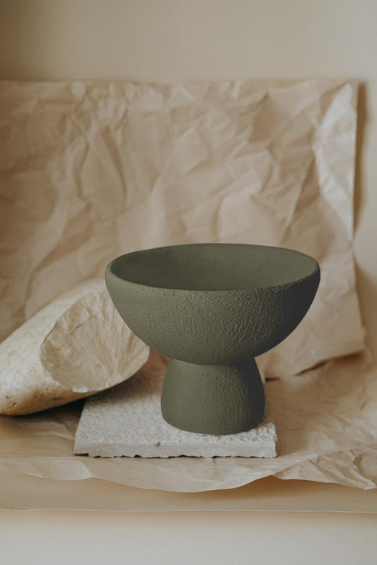 Decorative Bowl - Olive Green