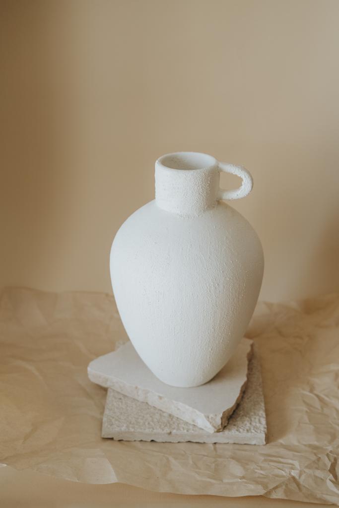 Oriana Vase - Off White