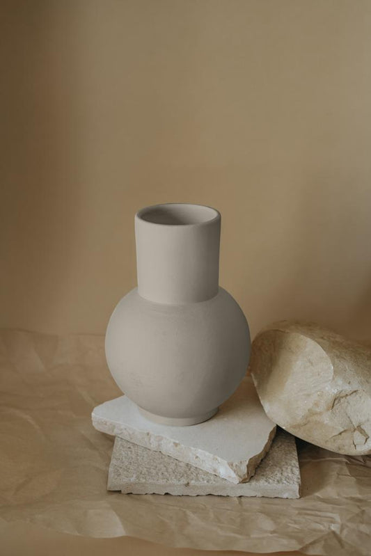 Kalea Vase - Beige