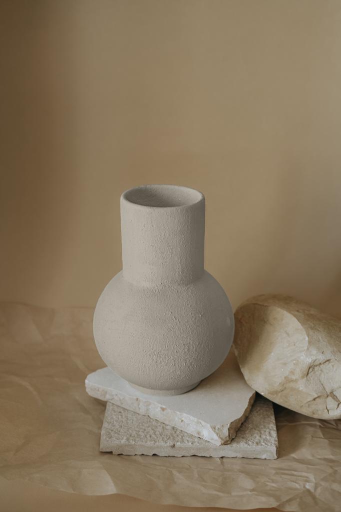 Kalea Vase - Beige