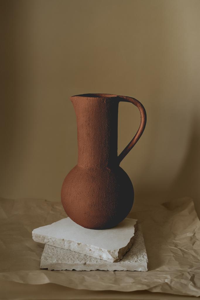 Zaura Vase -Brown